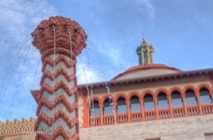 Flagler College fountain