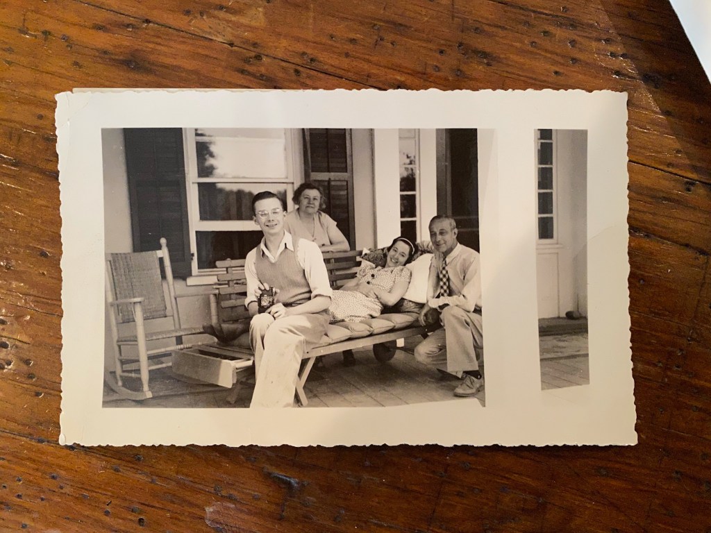 Kenneth A Linn with family including ailing sister.